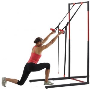 עולם ספורטיבי חדש ציוד ביתי רצועות אימון (suspension training) באיכות הגבוהה ביותר תוצרת לייף ליין במחיר מדהים!  - Lifeline USA Split Anchor Jungle Gym XT