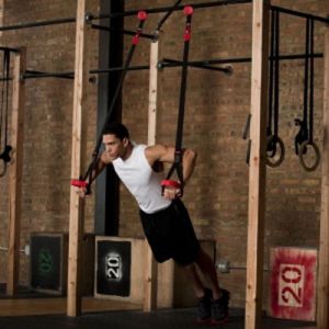 עולם ספורטיבי חדש ציוד ביתי רצועות אימון (suspension training) באיכות הגבוהה ביותר תוצרת לייף ליין במחיר מדהים!  - Lifeline USA Split Anchor Jungle Gym XT