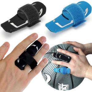 סד אצבע להגנה בפגיעות ופציעות במשחקי כדור  - Outdoor Basketball Finger Support Finger Splint Brace Support Protector Belt Bandage Pain Relief