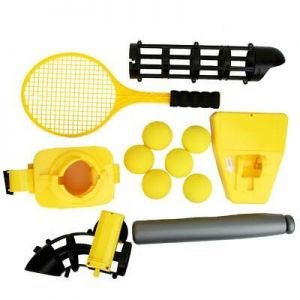מכונת כדורי טניס לילדים למשחק בחוץ    -  Kids Outdoor Fitness Tennis Automatic Ball Machine Baseball Sports Equipment