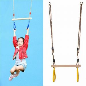 עולם ספורטיבי חדש ציוד חוץ טבעות אולימפיות מיועדות לילדים  - Kids Fitness Equipment Chin-Up Indoor Traction Combo Adjustable Gymnastic Ring