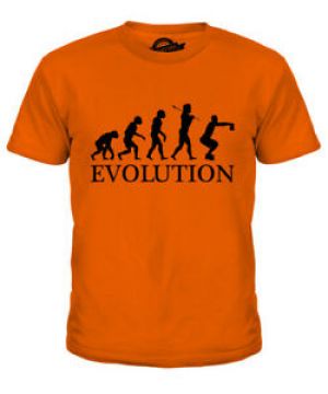עולם ספורטיבי חדש בנים  חולצה ספורטיבית מיוחדת עם עיצוב מיוחד לילדים ומבוגרים   - FITNESS EVOLUTION OF MAN KIDS T-SHIRT TEE TOP GIFT CLOTHING RUNNER